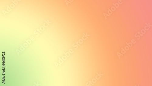 Orange Abstract gradient background with hologram effect and magic lights. Abstract fantasy backdrop with fairy sparkles.