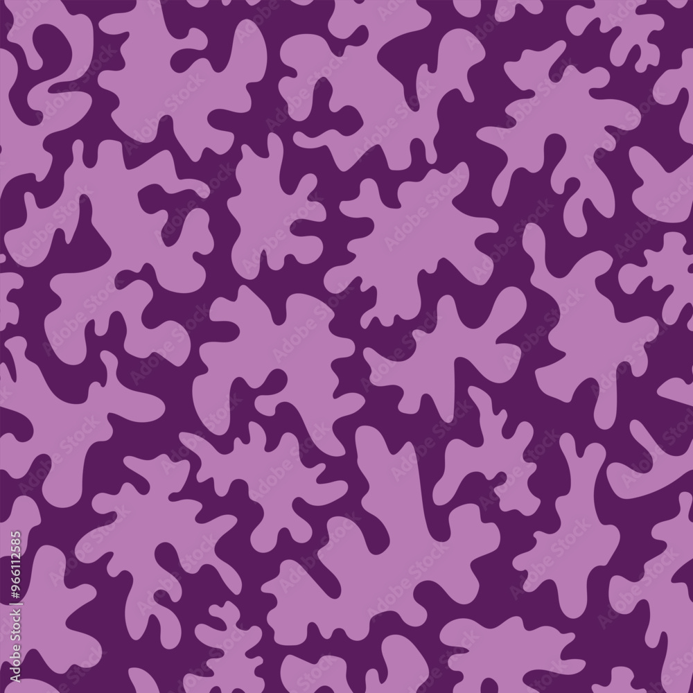 Seamless purple pattern with shapes Seamless purple pattern with shapes