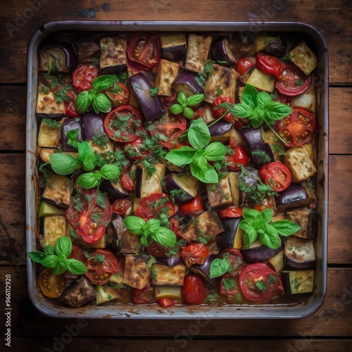 Vegan Greek Vegetable Casserole (Briam) – A Mediterranean Delight