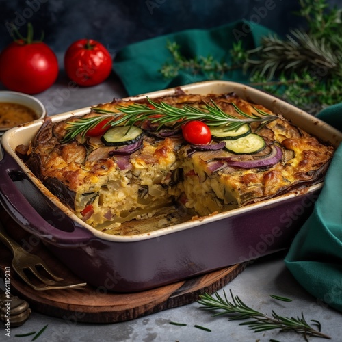 Vegan Greek Vegetable Casserole (Briam) – A Mediterranean Delight