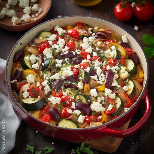 Wallpaper Mural Vegan Greek Vegetable Casserole (Briam) – A Mediterranean Delight Torontodigital.ca