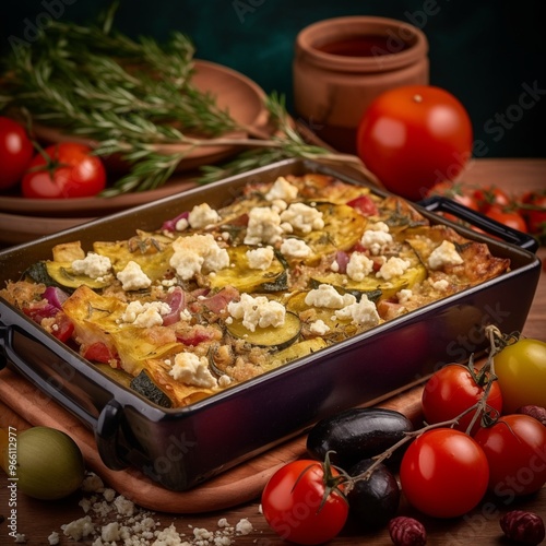 Vegan Greek Vegetable Casserole (Briam) – A Mediterranean Delight