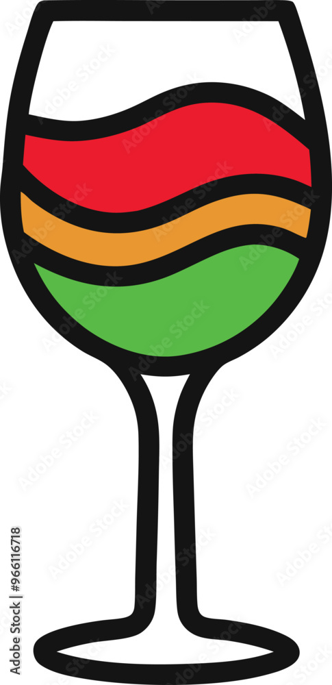 Modern Minimalist Wine Glass Vector Art Perfect for Elegant Designs
Modern Minimalist Wine Glass Vector Art Perfect for Elegant Designs