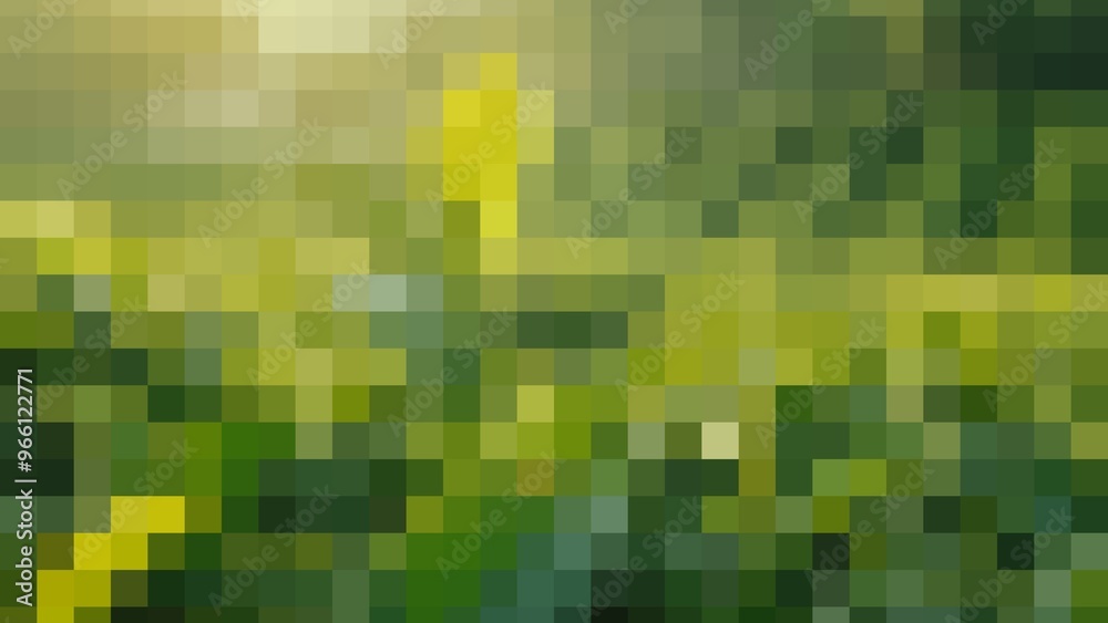 Greenery mosaic pattern background Greenery mosaic pattern background