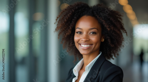 Confident Black Woman Business Headshots – Vibrant Professional Portraits of Smiling African Women for Corporate and Creative Use