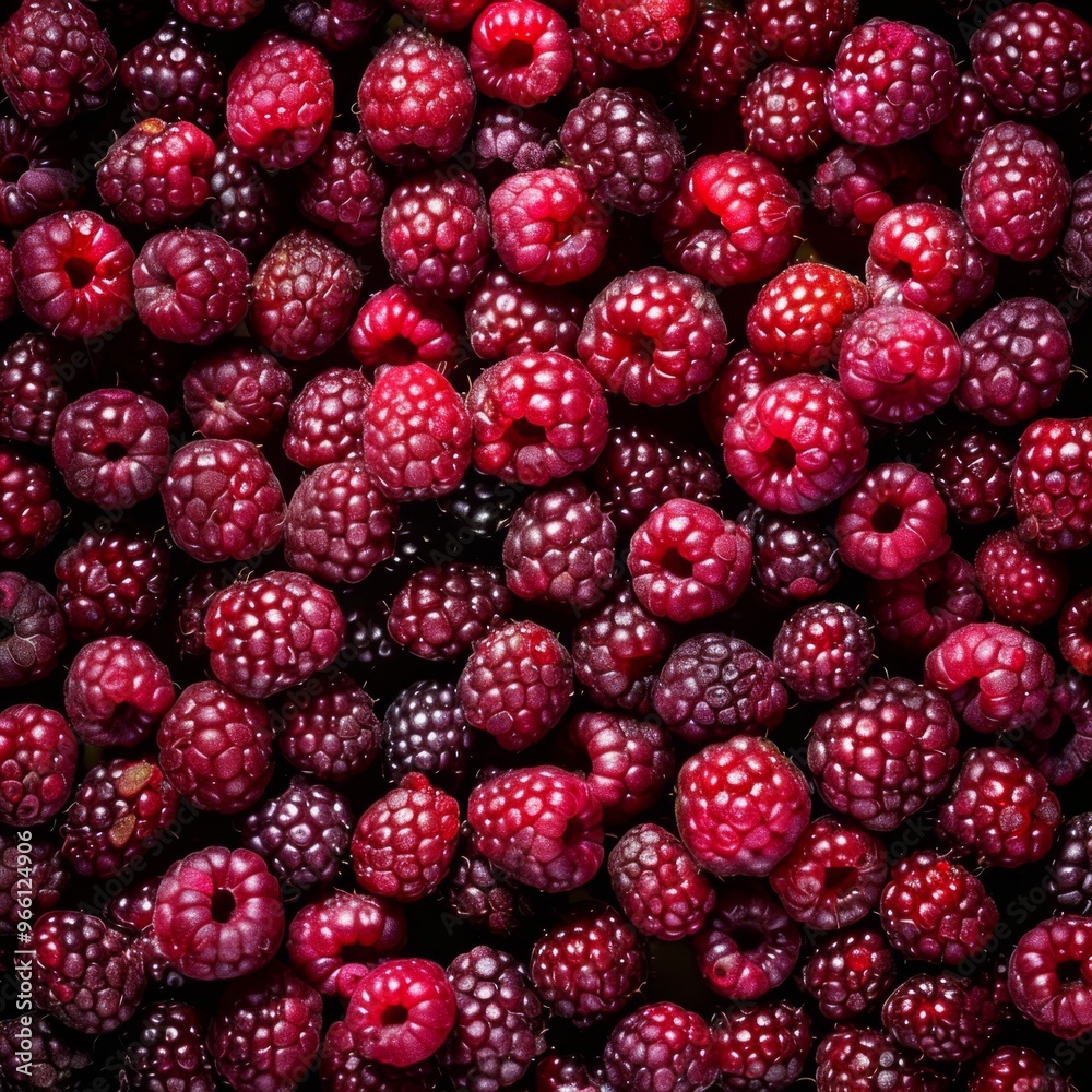 Loganberry texture background, Rubus loganobaccus fruits pattern, many logan berry mockup Loganberry texture background, Rubus loganobaccus fruits pattern, many logan berry mockup