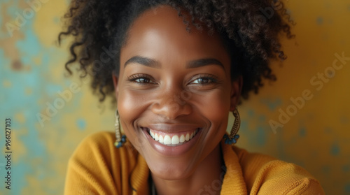 Confident Black Woman Business Headshots – Vibrant Professional Portraits of Smiling African Women for Corporate and Creative Use