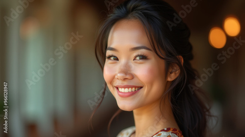 Confident and Vibrant Asian Women Headshots for Professional and Personal Branding in Natural Light