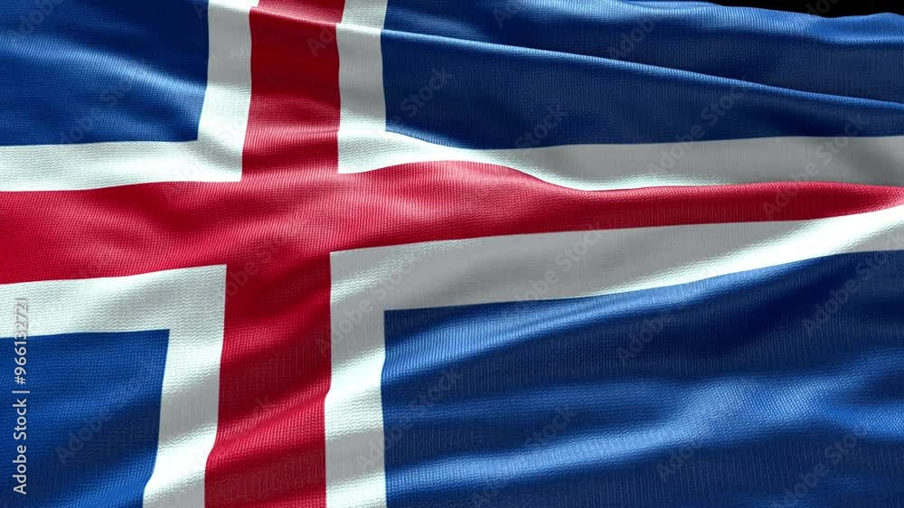 4k render Iceland Flag video waving in wind Iceland Flag Wave Loop waving in wind Realistic Iceland Flag background Iceland Flag Looping Closeup 1080p Full Hrender 4k animation 4k render Iceland Flag video waving in wind Iceland Flag Wave Loop waving in wind Realistic Iceland Flag background Iceland Flag Looping Closeup 1080p Full Hrender 4k animation
