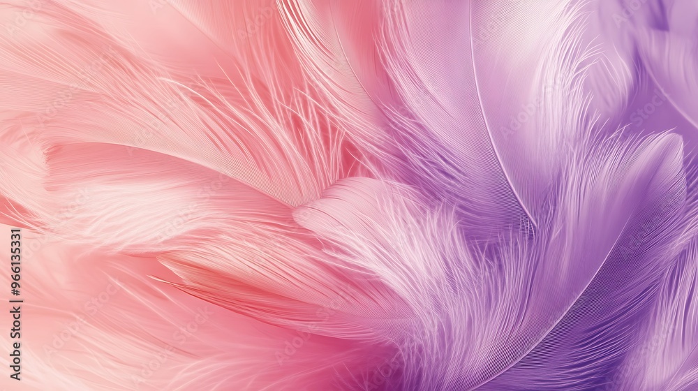Soft Pink and Purple Feather Texture Background Soft Pink and Purple Feather Texture Background