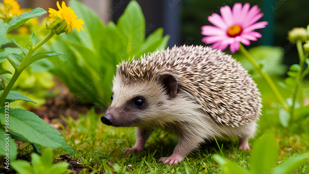 hedgehog in the grass hedgehog in the grass