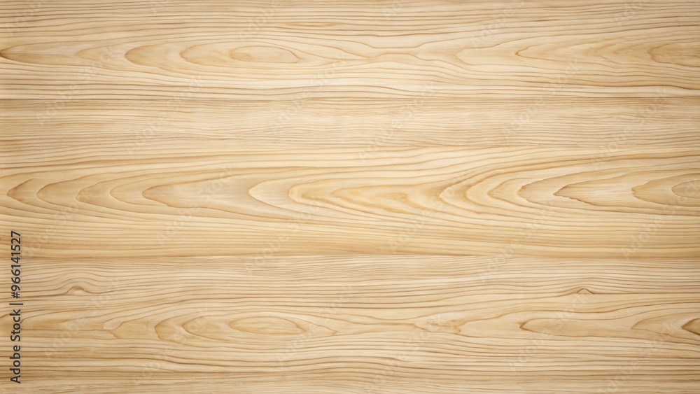 Naklejka premium Light wood grain texture background with natural tones and beautiful pattern