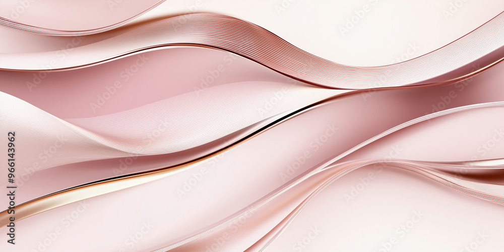 Background filled with graceful swirls of rose gold and blush, styled with a touch of luxury, pink and metallic rose, minimalist elegance, flowing curves Background filled with graceful swirls of rose gold and blush, styled with a touch of luxury, pink and metallic rose, minimalist elegance, flowing curves