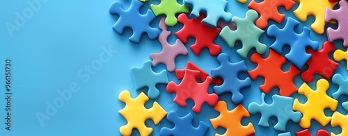 World Autism Awareness Day, supporting individuals with autism, ample copy space