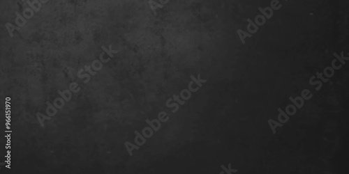 dark wall, black background, Close up of clean school horizontal chalkboard. Vector grungy texture with chalk rubbed out on black background, black leather, Dark gray background backdrop studio, wall.