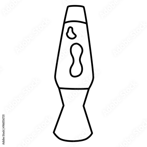 Lava Lamp Outline
