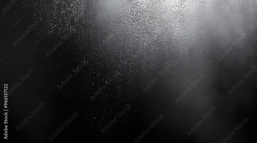 Fototapeta premium Grainy background in black white, grunge texture noise gradient, abstract background for banner, poster, cover