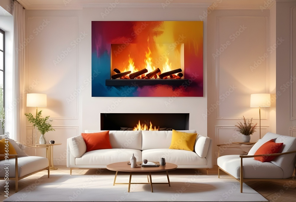 Photo modern style interior room 3d illustration Interior,Kitchen,Washrooms frame living room with colorful white sofa,led with blank frame Photo modern style interior room 3d illustration Interior,Kitchen,Washrooms frame living room with colorful white sofa,led with blank frame
