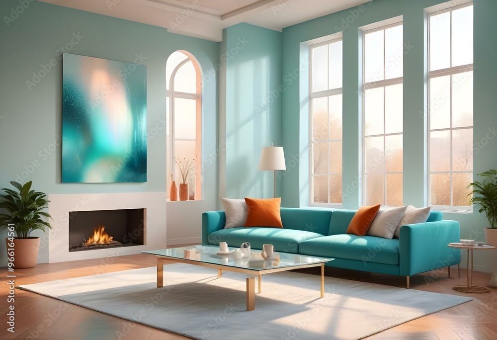 Photo modern style interior room 3d illustration Interior,Kitchen,Washrooms frame living room with colorful white sofa,led with blank frame Photo modern style interior room 3d illustration Interior,Kitchen,Washrooms frame living room with colorful white sofa,led with blank frame