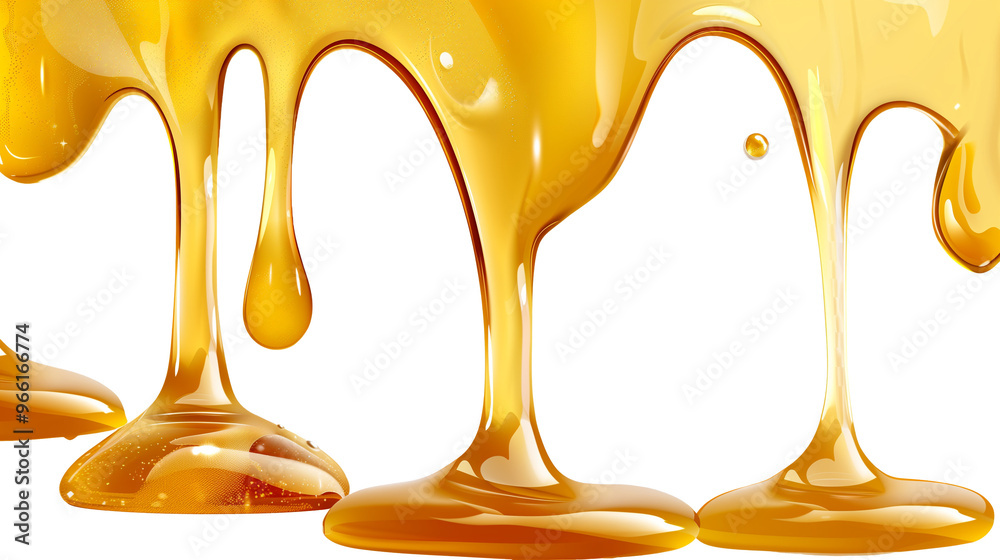 Multiple Drips Honey drips, multiple angles view front left right back different sizes ...