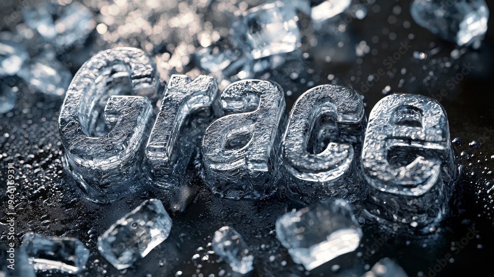 Ice personalized name postcard perfect for decor. Ice personalized name postcard perfect for decor.