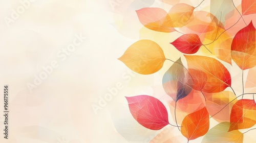 Thanksgivingthemed illustration with warm gradients and geometric patterns Earthy textures and rustic lines create a cozy photo