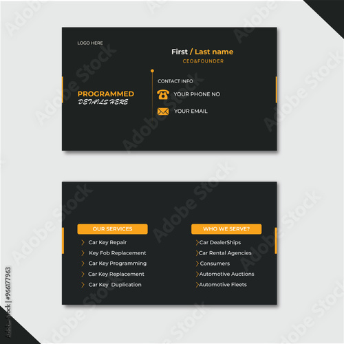 Digital business card design, modern Business card design template, Clean professional business card template, visiting card, business card template , professional business card design, minimalist  .