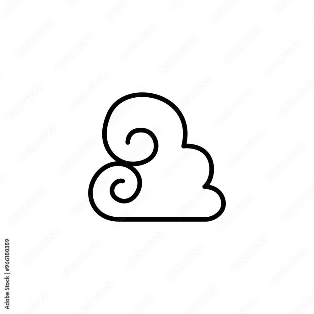 Abstract Cloud , Chinese Cloud , Curl cloud ,Decoration cloud, cloud icon Abstract Cloud , Chinese Cloud , Curl cloud ,Decoration cloud, cloud icon
