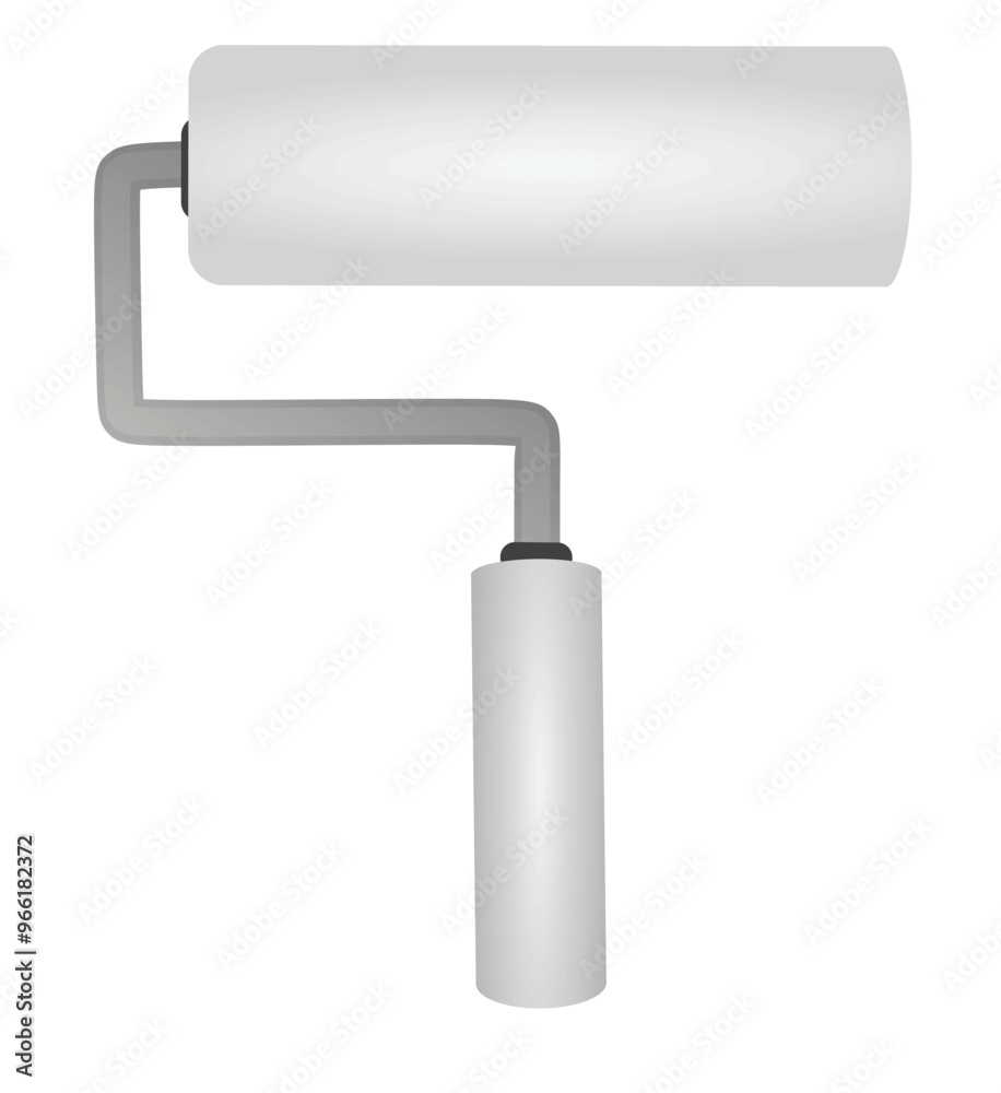 Paint brush roller. vector illustration Paint brush roller. vector illustration
