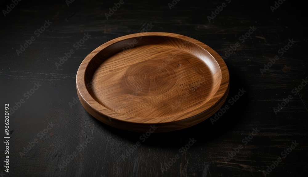 Elegant Wooden Serving Plate Design Elegant Wooden Serving Plate Design