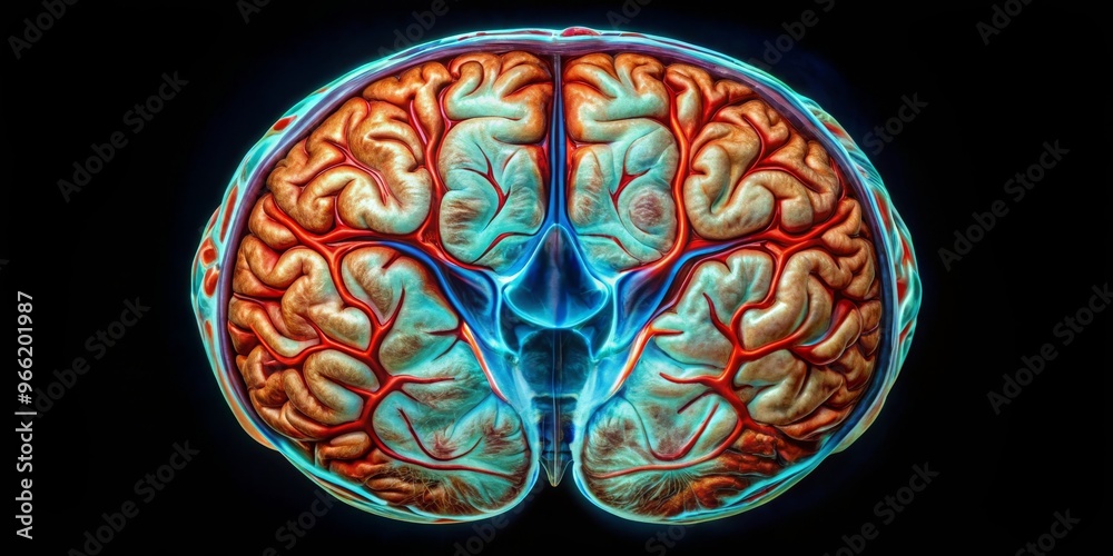 The Cerebral Canvas A 3D Rendered Visualization of the Brain's ...