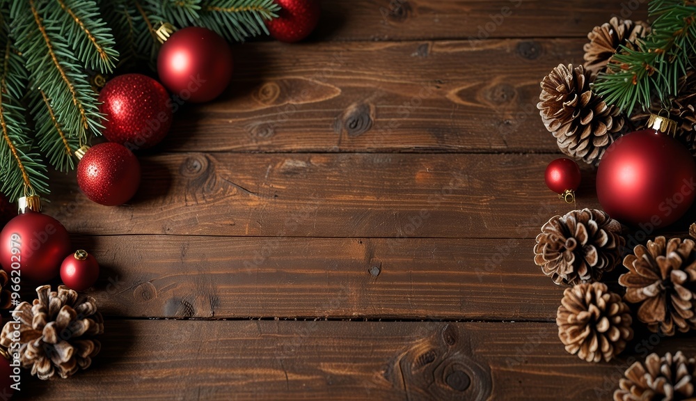 Festive Christmas Decorations Arrangement