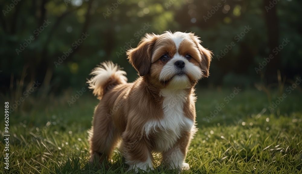 Adorable Shih Tzu in Nature Adorable Shih Tzu in Nature