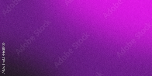 Grainy gradient background in black and purple colors. dark color. Noise texture. abstract purple-black gradient. background design