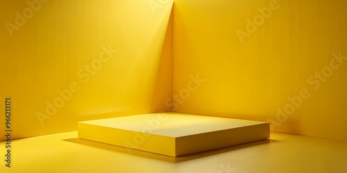 Minimalist Yellow Corner Pl...