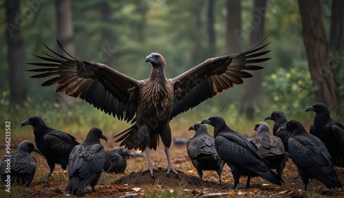 Majestic Vulture in Natural Habitat photo