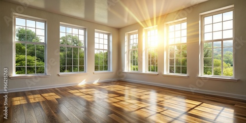Sunlight Streaming Through ...