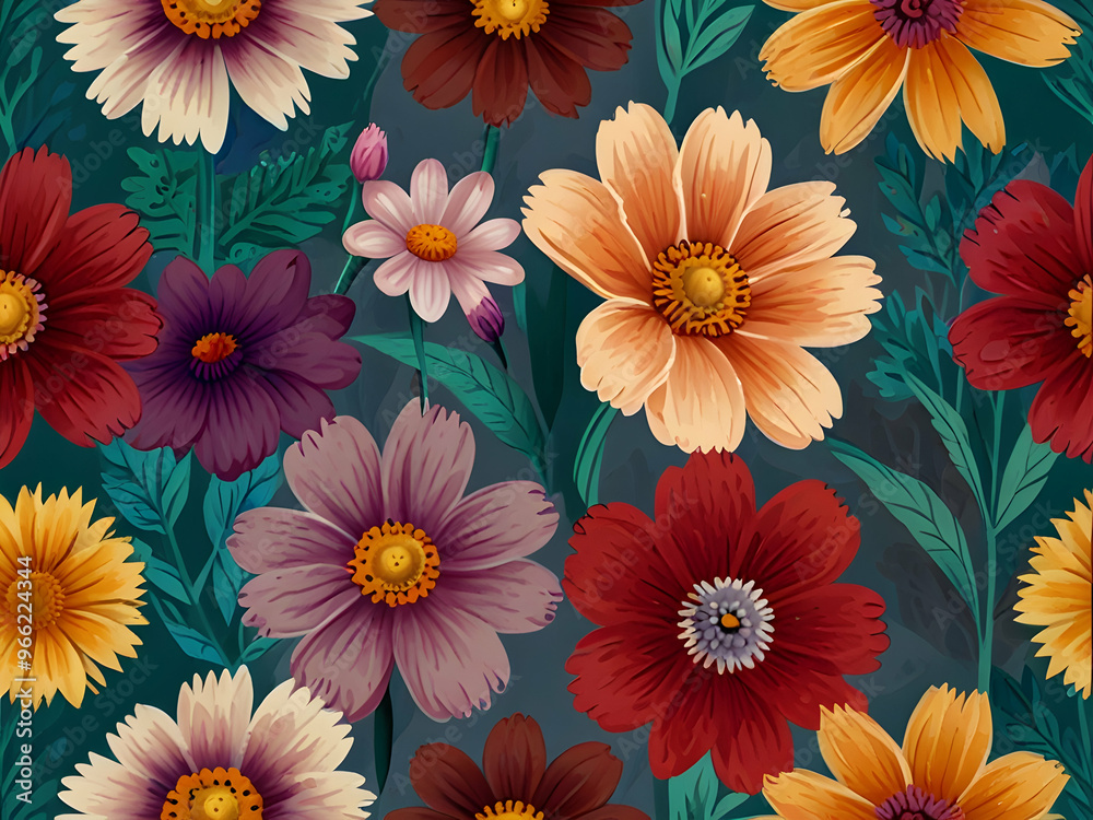 background of flowers,Ai generated background of flowers,Ai generated