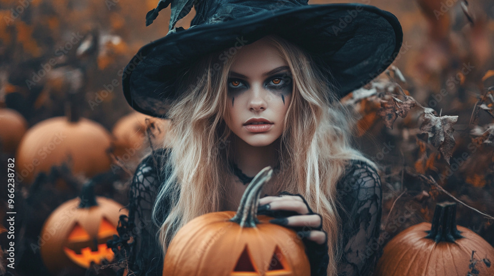 girl in a pumpkin patch girl in a pumpkin patch