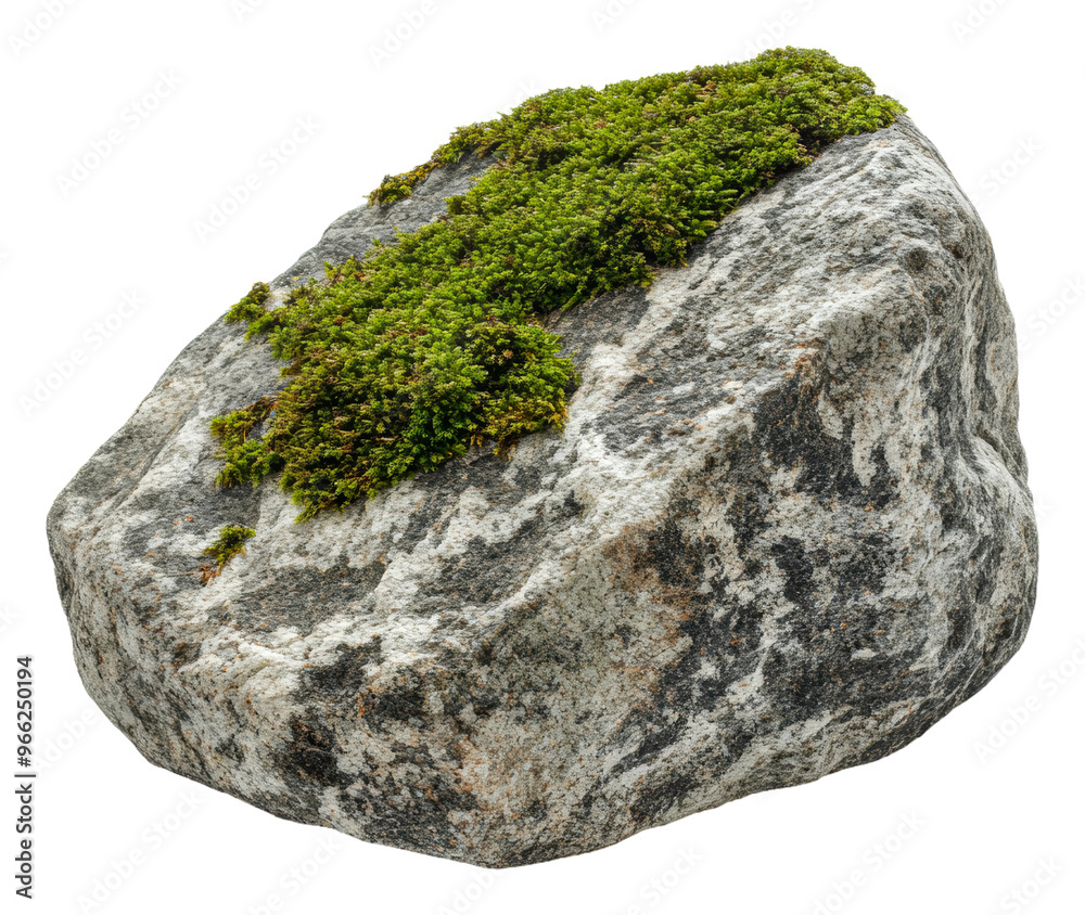 PNG Moss-covered rock in a natural setting PNG Moss-covered rock in a natural setting