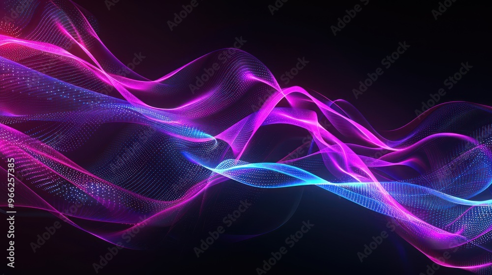 Abstract Waves of Color and Light Abstract Waves of Color and Light