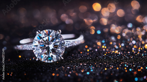 Close-up of a brilliantly c...