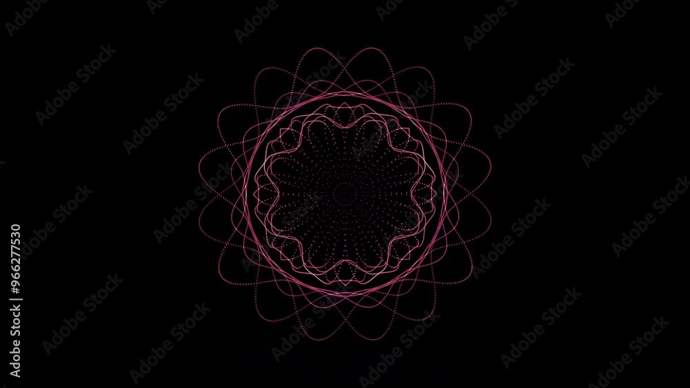 Glowing lines Led neon loop graphic circular loop of rhythmic audio frequency sound waves in the background suits concerts, TV shows, VJ projections, dance music videos, show parties, nightclubs, disc Glowing lines Led neon loop graphic circular loop of rhythmic audio frequency sound waves in the background suits concerts, TV shows, VJ projections, dance music videos, show parties, nightclubs, disc