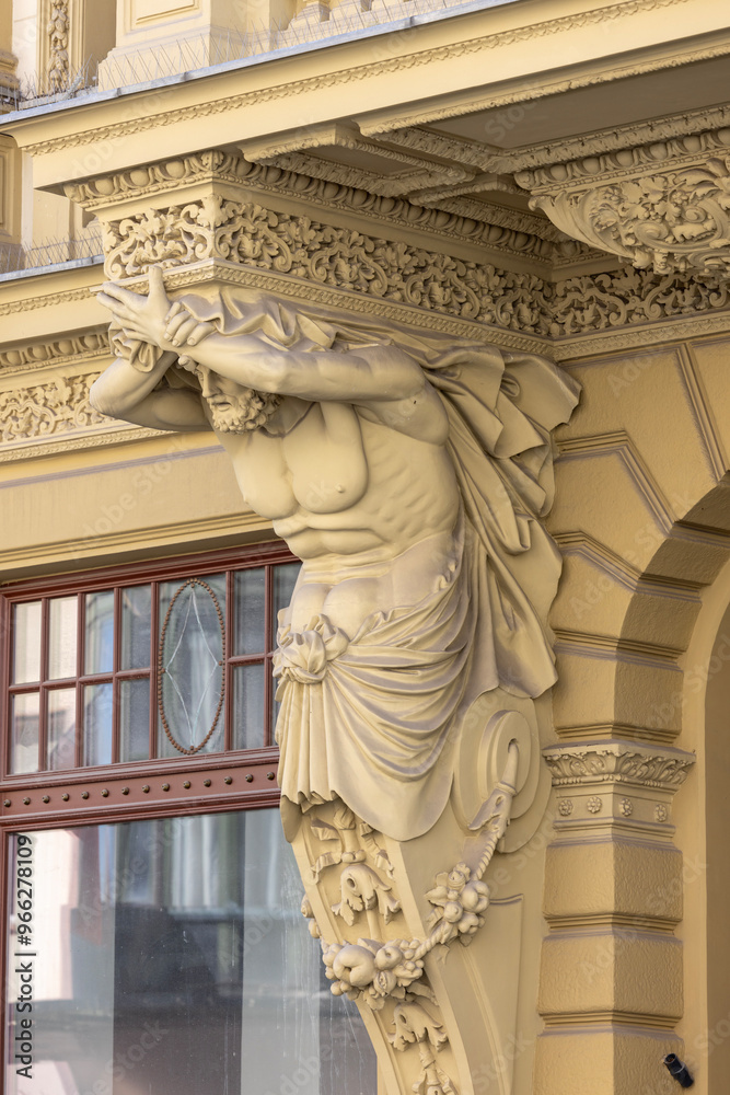 Tenement house of Herman Konstadt, located on Piotrkowska street, Lodz, Poland