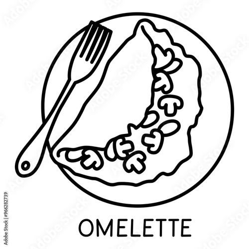 Omelette Outline