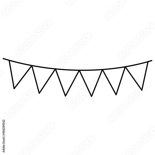 Pennants Outline