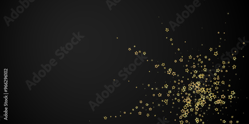Starry night fairy tale background.