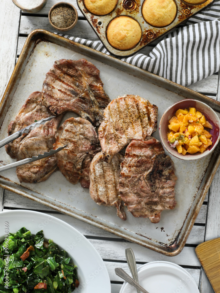 southern pork chop dinner southern pork chop dinner