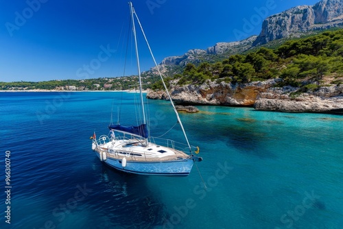 A sailing cruise from Cassis, with passengers learning how to navigate the boat while soaking up the sun and sea breeze