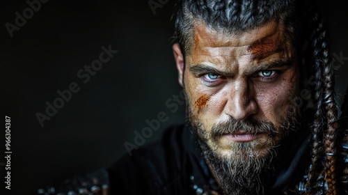 warrior, man, war, portraits, design scene, art